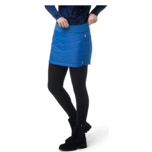 Smartwool Women’s Medium Smartloft 60 Skirt Blue Blueberry Hill NWT Pull-On - Picture 5 of 10